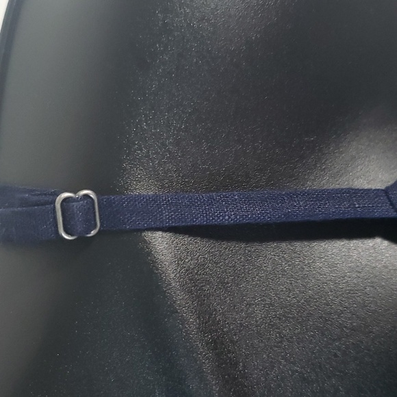 Reformation Navy Linen Mini Dress. Size Large. - Picture 4 of 8